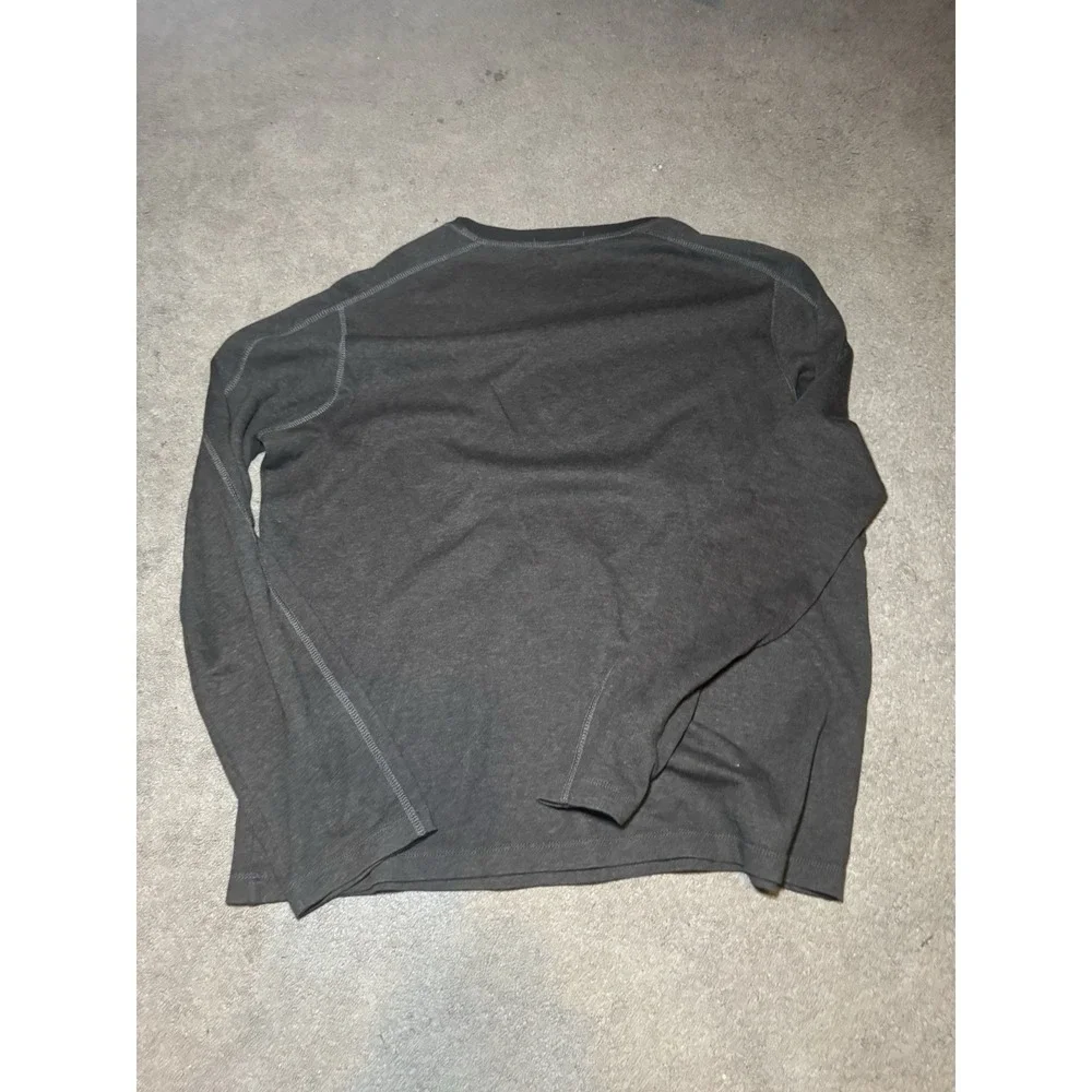 Vintage‎ Polo Ralph Lauren Long Sleeve T Shirt Black Pony Logo XL Cotton